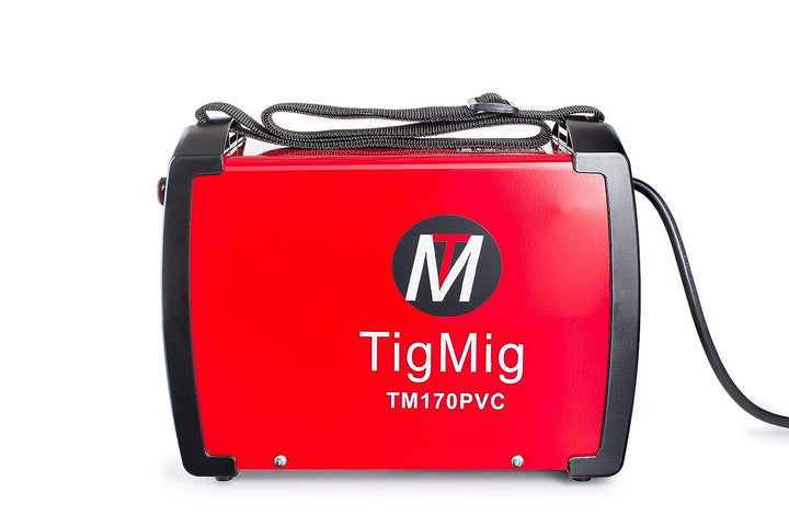 TM 170 PVC è una saldatrice ad inverter portatile per saldatura MMA e per saldatura con elettrodo rivestito