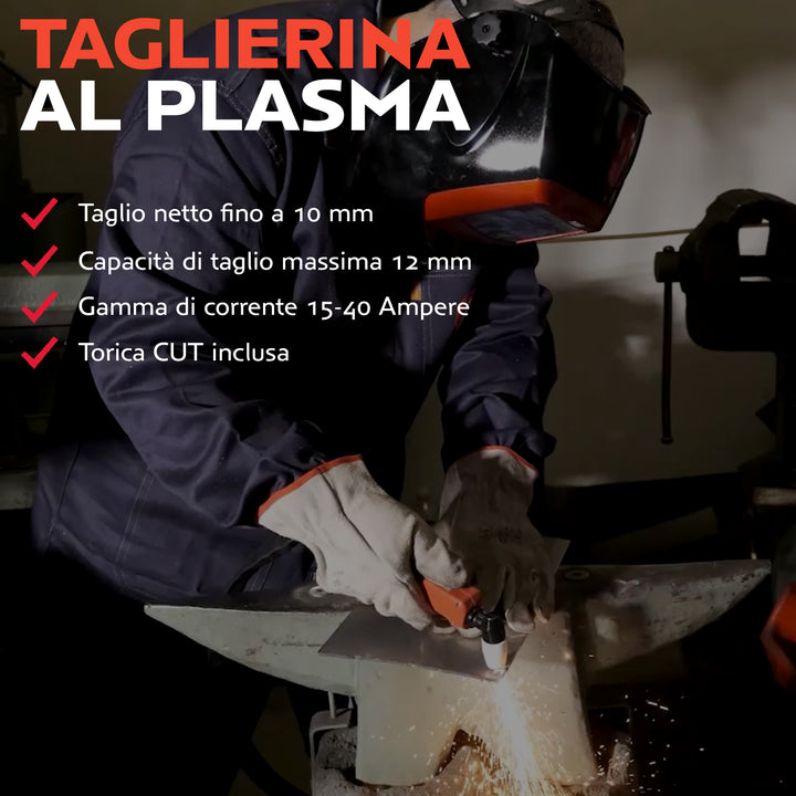 TM 50 CUT Taglierina al plasma | Taglio netto fino a 12 mm