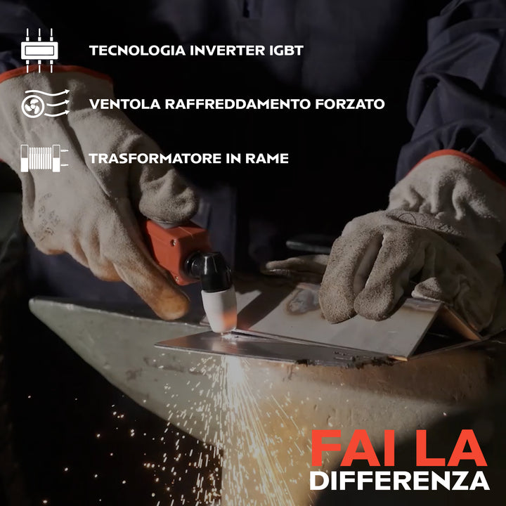 TIGMIG Taglierina al Plasma CUT | Tecnologia inverter IGBT